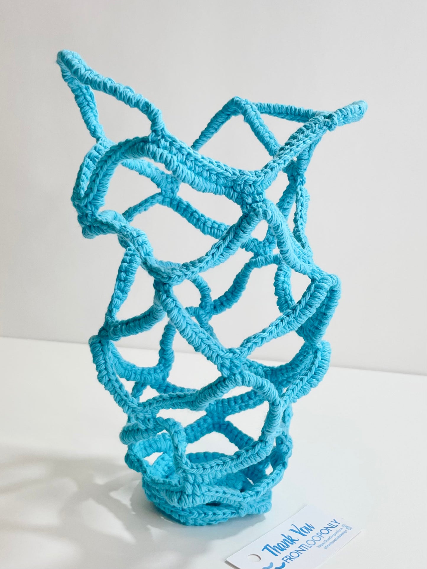 Crochet Coffee Cup Holder | Reusable Drink Carrier, Cotton Yarn | Coffee or Tea Lover