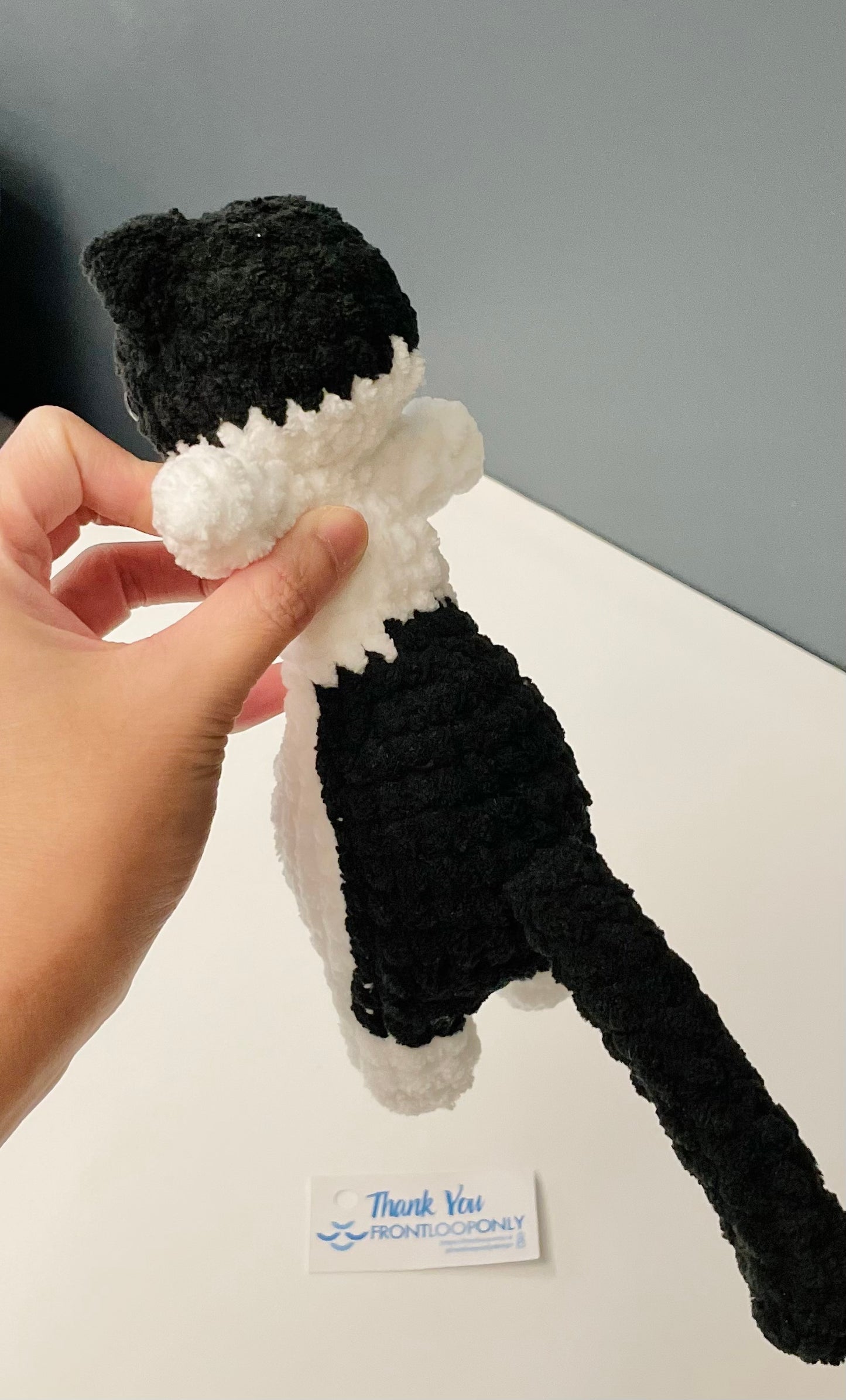 Cat Plush -  Handmade Cat Toy, Soft Cat Stuffed Animal, Crochet Cat Gift for Cat Lovers
