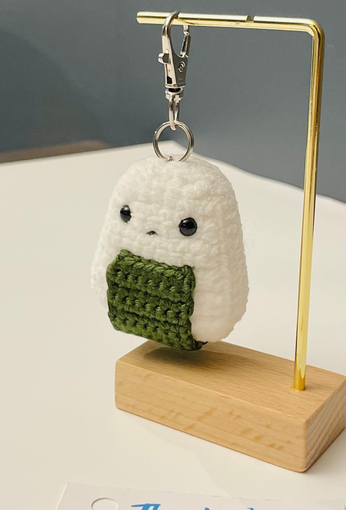 Crochet Dumpling or  Sushi or Onigiri – Adorable Foodie Keychain
