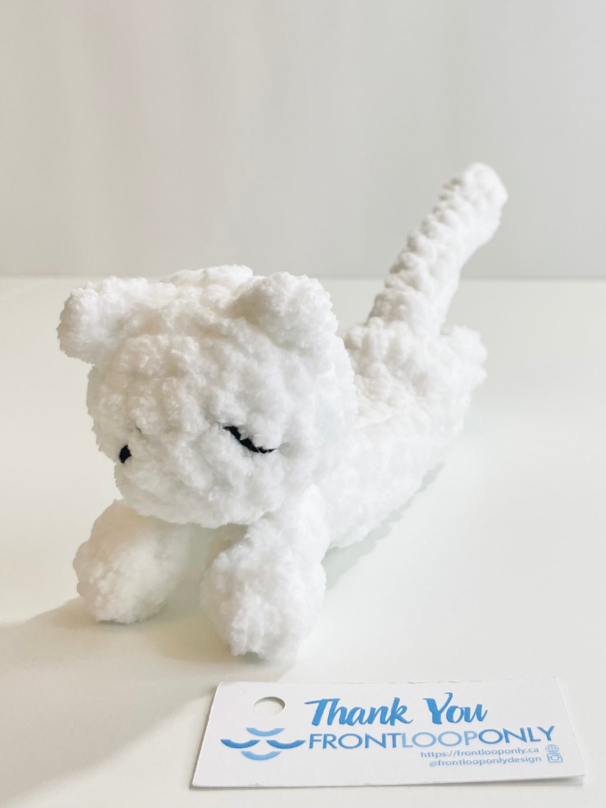 Crochet Cat Wrist Rest, Keyboard Arm Support, Handmade Desk Accessory, Cozy Office Decor, Computer Companion