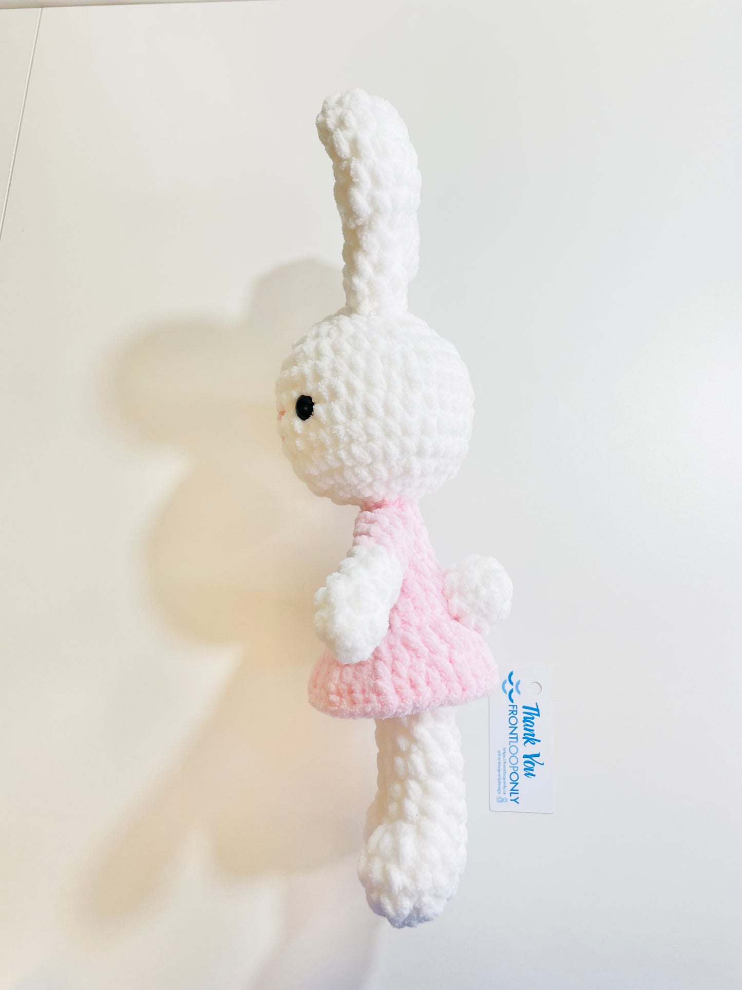 Crochet Snuggly Bunny Plush | Stuffed Bunny Gift | Nursery Decor | Handmade Easter Bunny