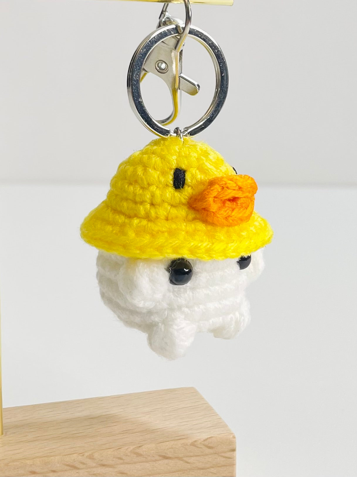 Crochet Baby Mushroom Keychain, Kawaii Amigurumi Mushroom Charm,  Bag Charm