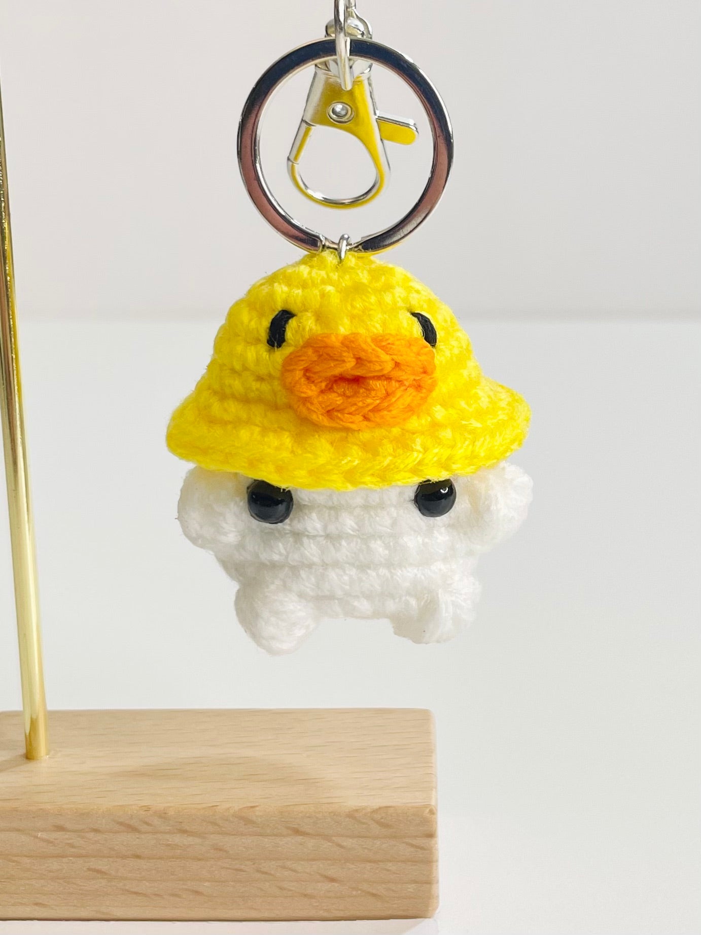 Crochet Baby Mushroom Keychain, Kawaii Amigurumi Mushroom Charm,  Bag Charm