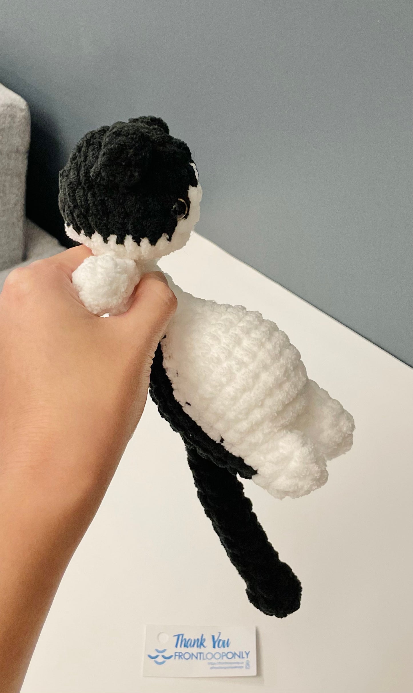 Cat Plush -  Handmade Cat Toy, Soft Cat Stuffed Animal, Crochet Cat Gift for Cat Lovers