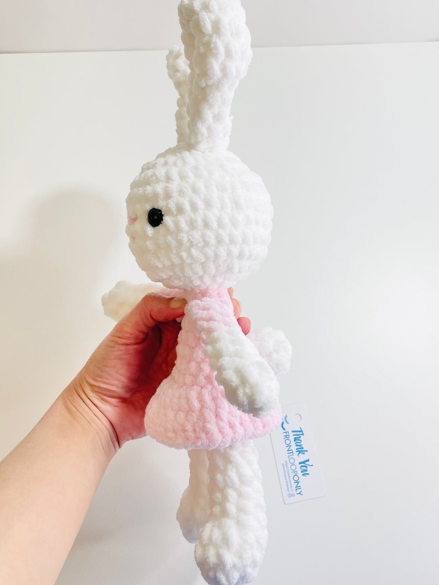 Crochet Snuggly Bunny Plush | Stuffed Bunny Gift | Nursery Decor | Handmade Easter Bunny