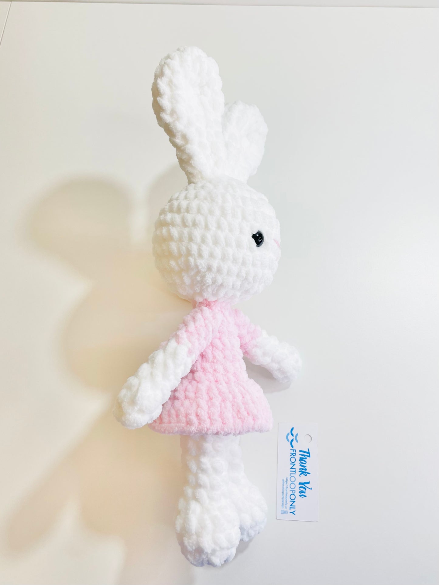 Crochet Snuggly Bunny Plush | Stuffed Bunny Gift | Nursery Decor | Handmade Easter Bunny