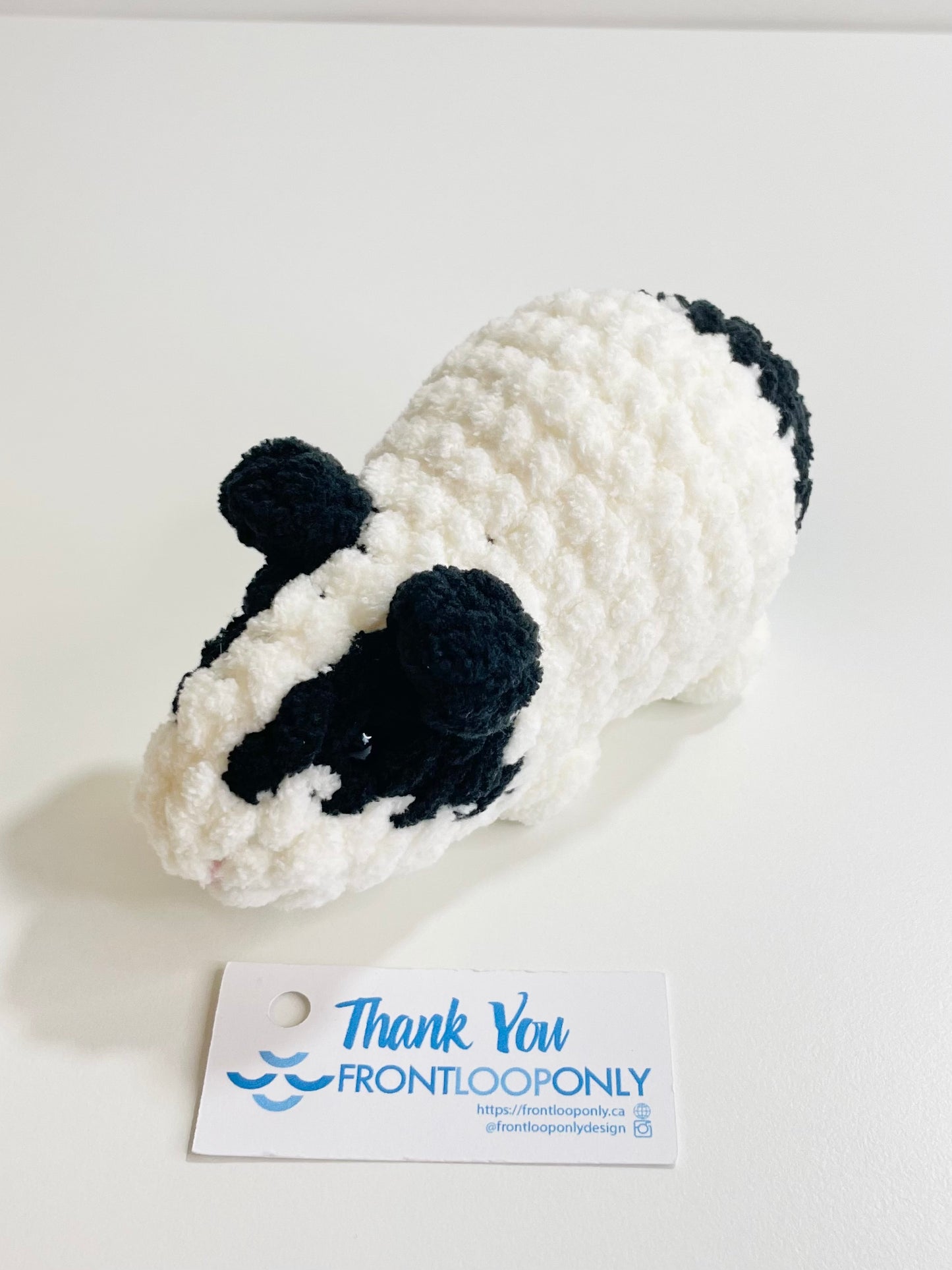 Crochet Guinea Pig Plush, Handmade Amigurumi,  Kawaii Animal Plush