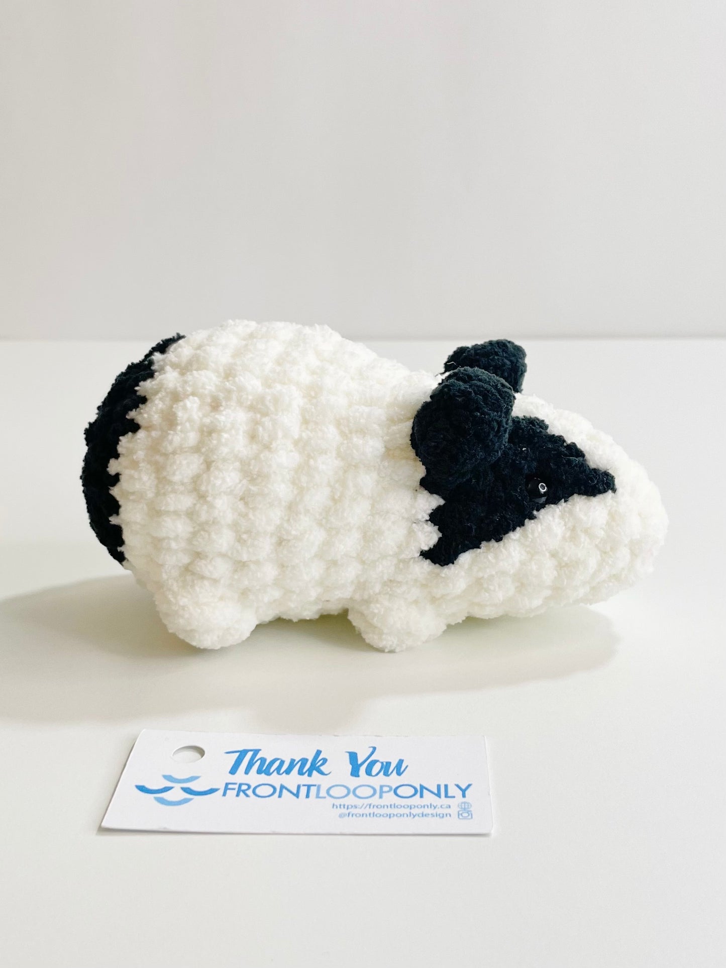 Crochet Guinea Pig Plush, Handmade Amigurumi,  Kawaii Animal Plush