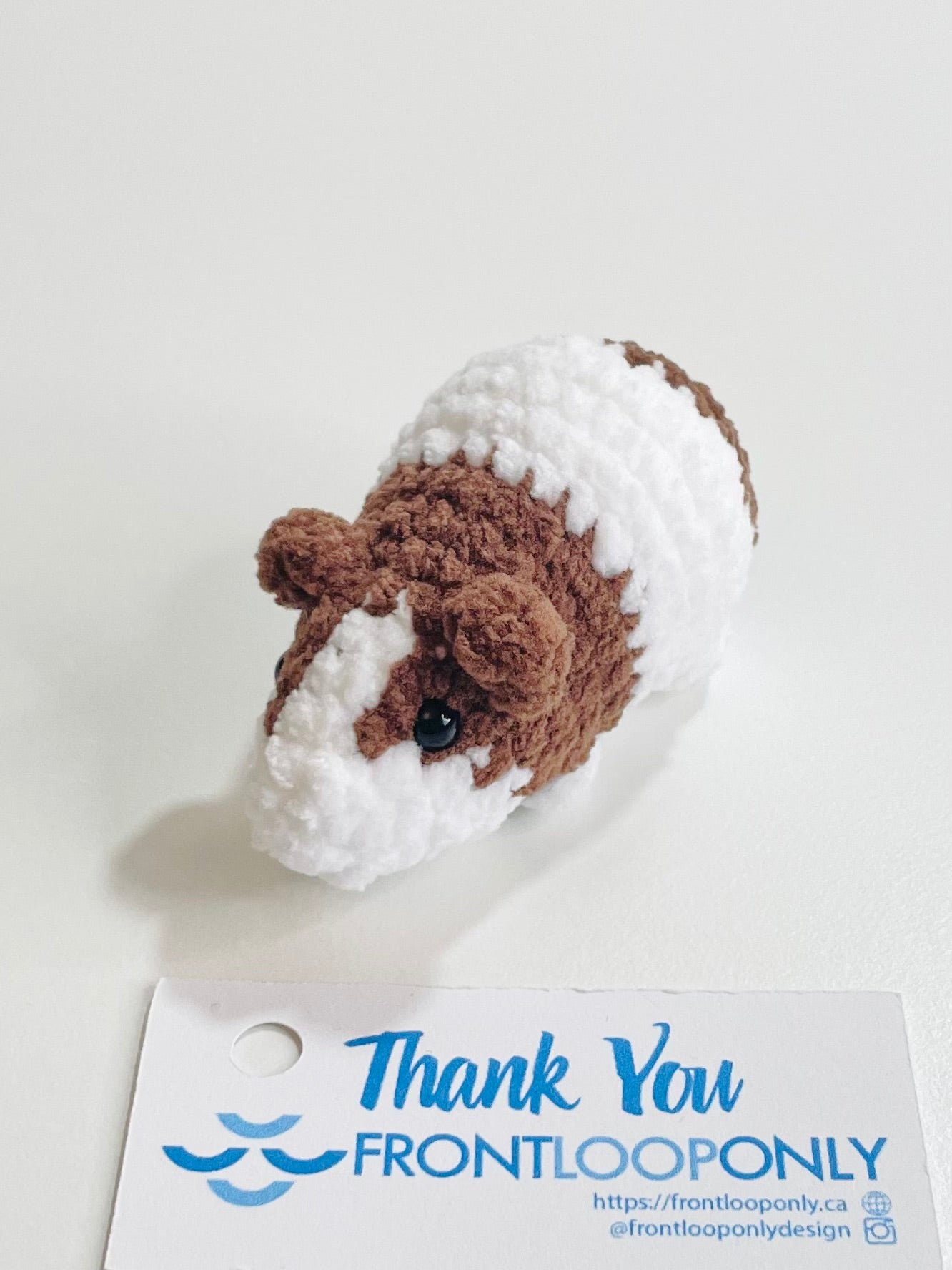 Crochet Baby Guinea Pig Plush, Baby Hamster Amigurumi, Small Animal, Kawaii Handmade Pet Lover Gift