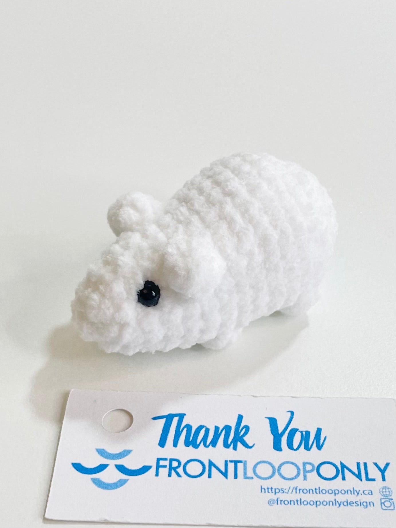 Crochet Baby Guinea Pig Plush, Baby Hamster Amigurumi, Small Animal, Kawaii Handmade Pet Lover Gift