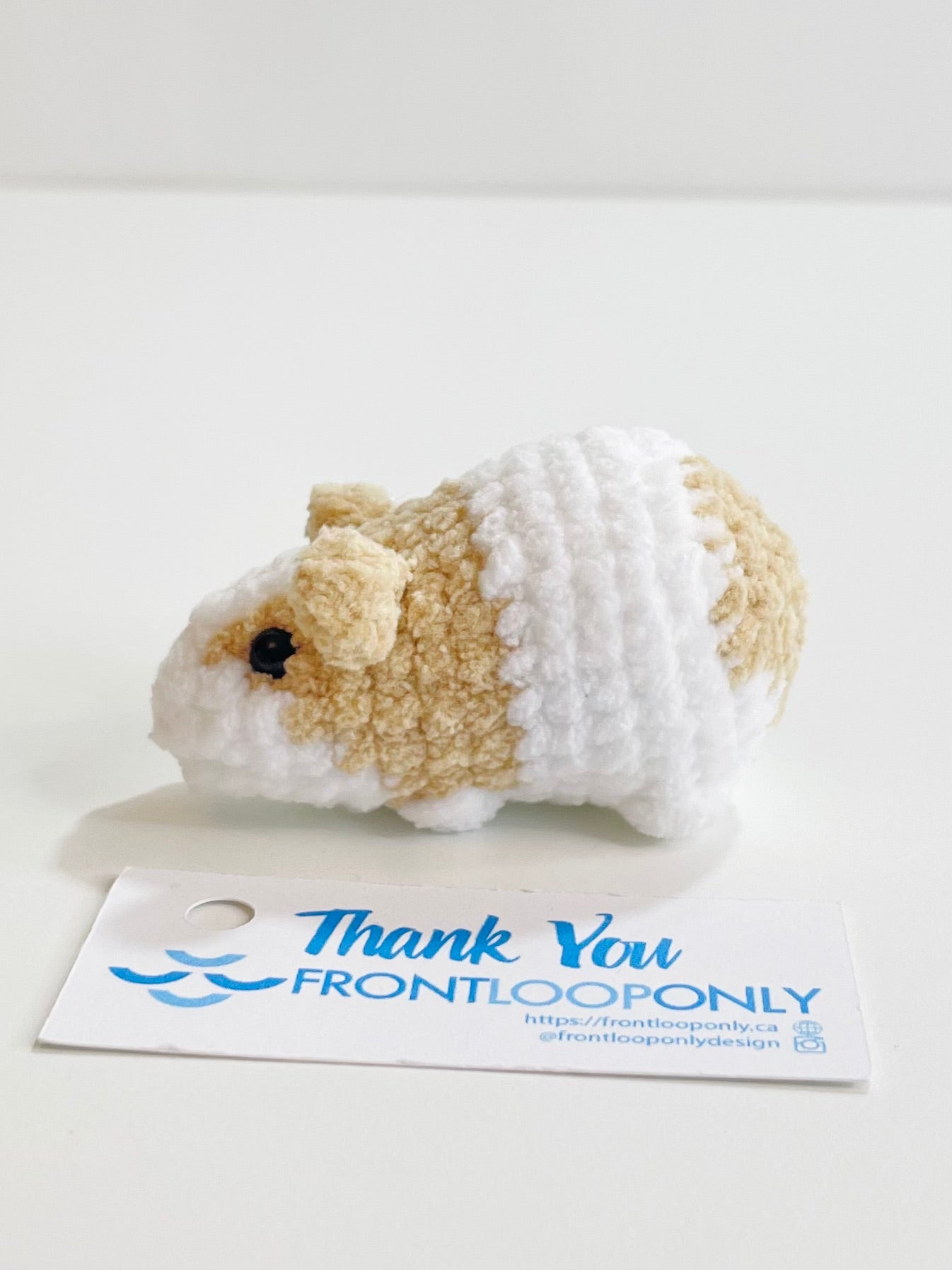 Crochet Baby Guinea Pig Plush, Baby Hamster Amigurumi, Small Animal, Kawaii Handmade Pet Lover Gift