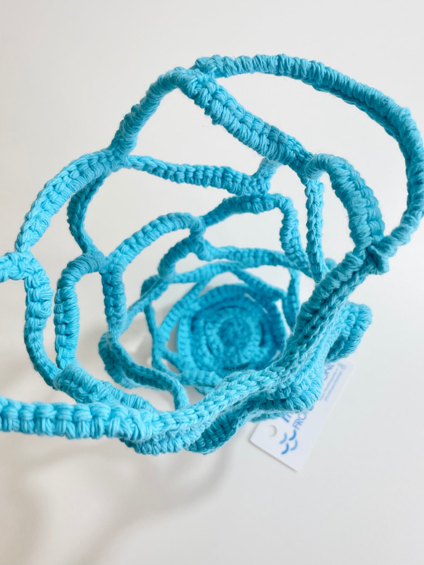 Crochet Coffee Cup Holder | Reusable Drink Carrier, Cotton Yarn | Coffee or Tea Lover