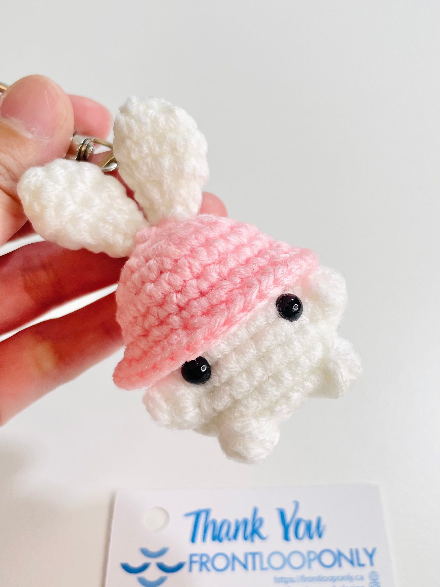 Crochet Baby Mushroom Keychain, Kawaii Amigurumi Mushroom Charm,  Bag Charm