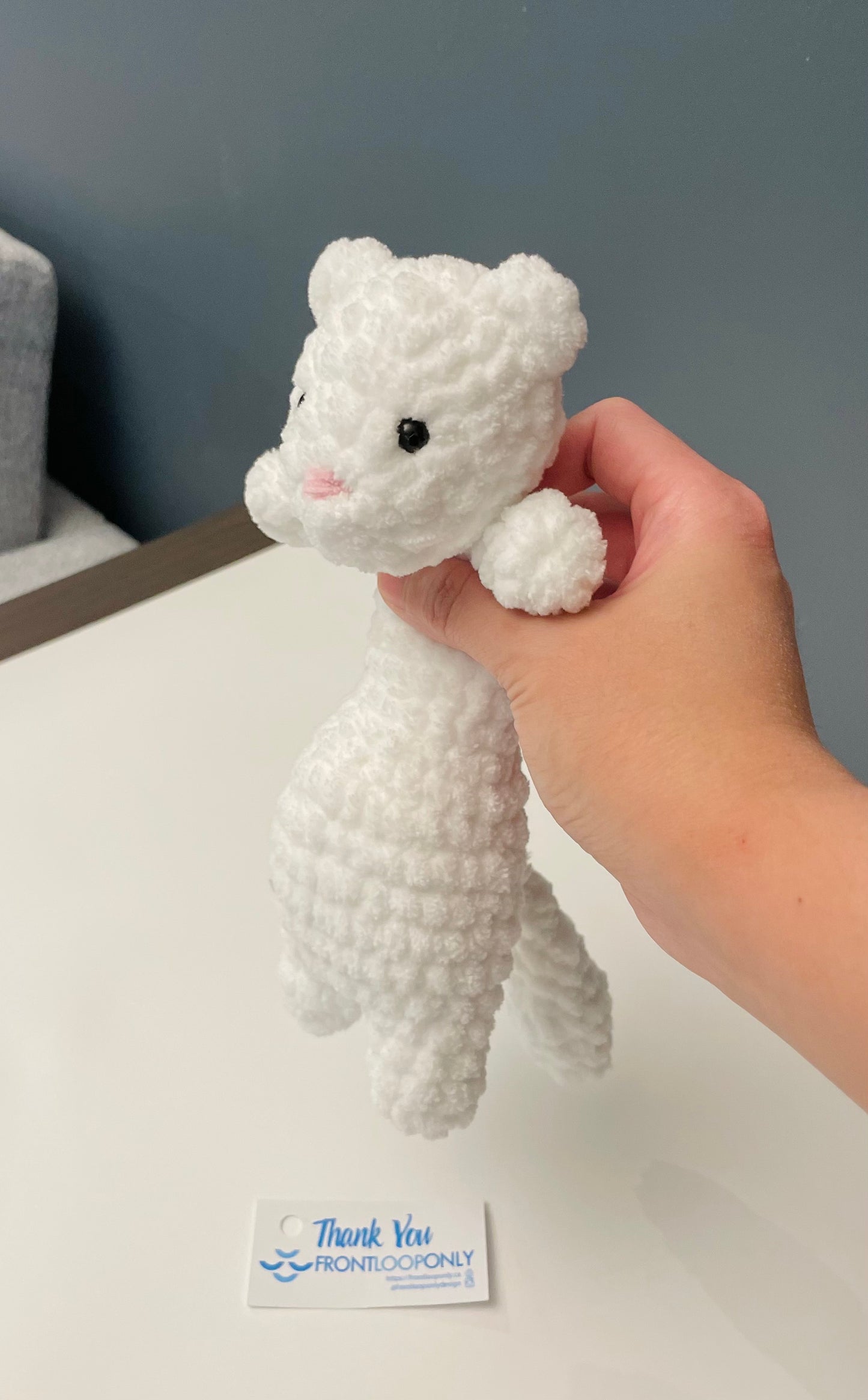 Ferret Plush – Handmade Crochet Cuties Full of Personality