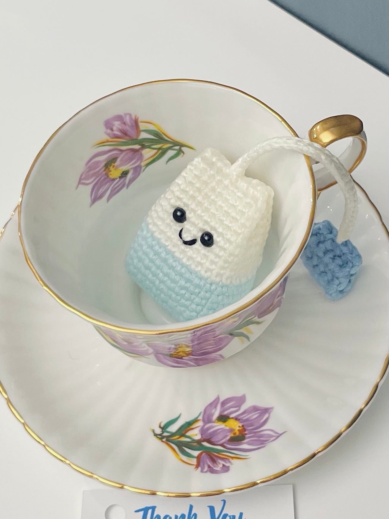 Tea Bag - Handmade Crochet Tea Lover Gift