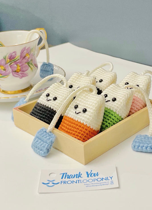 Tea Bag - Handmade Crochet Tea Lover Gift