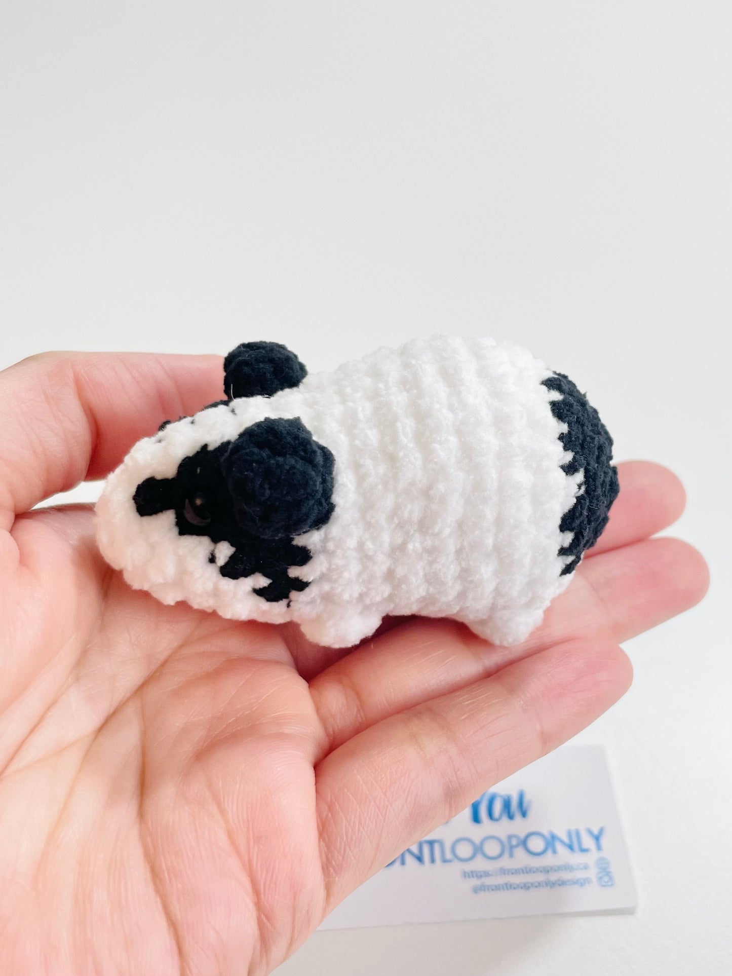 Crochet Baby Guinea Pig Plush, Baby Hamster Amigurumi, Small Animal, Kawaii Handmade Pet Lover Gift